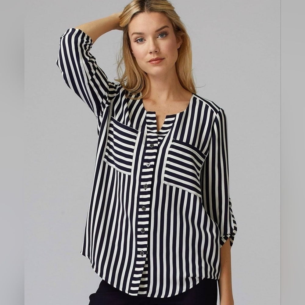 NWT Joseph Ribkoff Tunic Top Spring 2020 Shirt Size 6